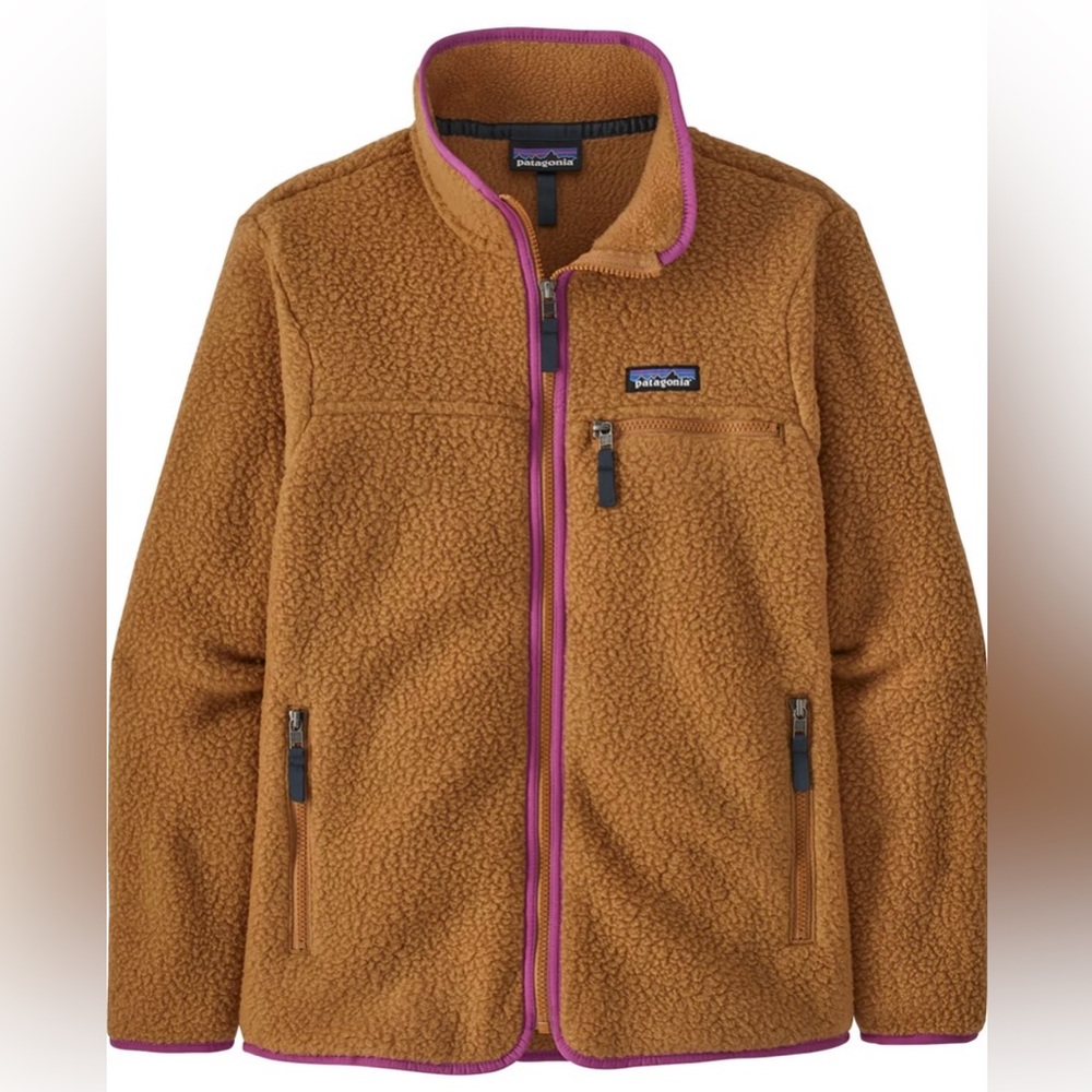 Women's Patagonia Retro Pile Fleece Jacket Nest Brown (L)